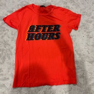 MOTHER Red Graphic Tee - After Hours